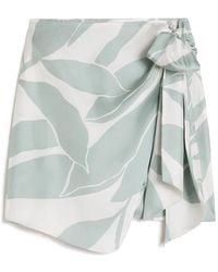 Max Mara - Strano Printed Mini Skirt - Lyst