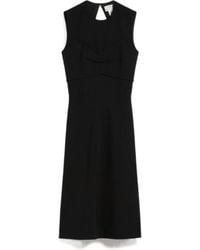 Sportmax - Open-Back Sleeveless Dress - Lyst