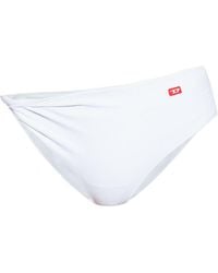 DIESEL - Ash Twisted Bikini Bottoms - Lyst