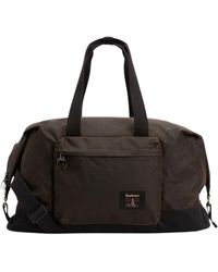 Barbour - Field Waxed Holdall - Lyst
