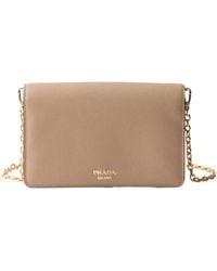 Prada - Saffiano Leather Mini-Bag - Lyst