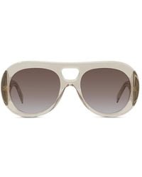 Givenchy - Eyewear Round Frame Sunglasses - Lyst