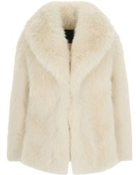 Liu Jo - Faux Fur Coat - Lyst