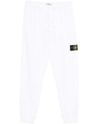 Stone Island - Drawstring-Waist Trousers - Lyst
