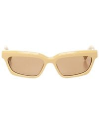 Jacquemus - Rectangle Frame Sunglasses - Lyst