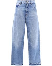Pinko - High-Rise Straight-Leg Jeans - Lyst