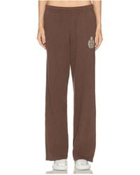 Sporty & Rich - Logo Cotton Pants - Lyst