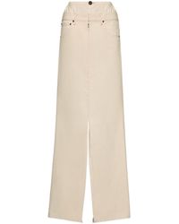 Maison Margiela - Anonymity Of The Lining Denim Skirt - Lyst