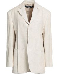 Jacquemus - V-Neck Suit Jacket - Lyst