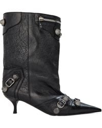 Balenciaga - Pointed-Toe Ankle Boots - Lyst