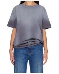 Mugler - Short-Sleeve Crew Neck T-Shirt - Lyst