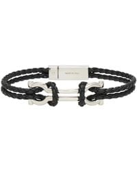 Ferragamo - Braided Bracelet - Lyst