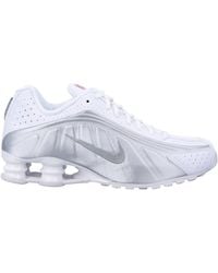 Nike - Shox R4 Lace-Up Sneakers - Lyst