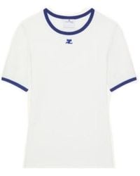 Courreges - Courrèges Heritage Crewneck T-Shirt - Lyst