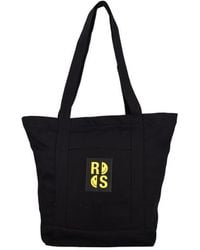 Raf Simons - Logo-Patch Detail Tote Bag - Lyst