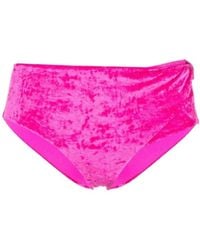 Versace - Medusa Plaque Bikini Bottoms - Lyst