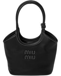 Miu Miu - Ivy Leather Handbag - Lyst