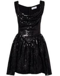Vivienne Westwood - Mini Sunday Sequined Draped Corset Dress - Lyst