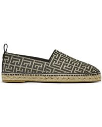 Balmain - Monogram Jacquard Espadrilles - Lyst