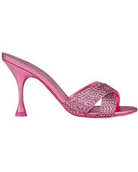 Christian Louboutin - Mariza Is Back Strass 85Mm Mules - Lyst