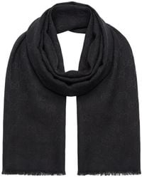 Gucci - Gg Jacquard Shawl - Lyst