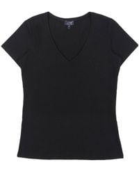 Armani Jeans - V-Neck Short-Sleeved T-Shirt - Lyst