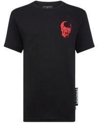 Philipp Plein - Logo Details T-Shirt - Lyst