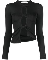 Christopher Esber - Twisted-Effect Cut-Out Top - Lyst