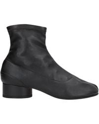 Maison Margiela - Minimalist Solid Color Ankle Boots - Lyst