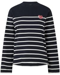 Barbour - Striped Long-Sleeve Tee - Lyst