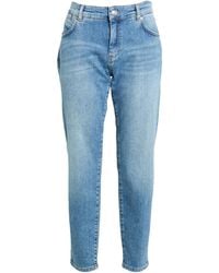 Sportmax - Mid- Straight-Leg Jeans - Lyst