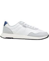 BOSS - Logo-Print Sneakers - Lyst