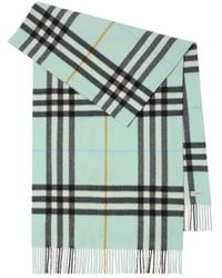 Burberry - Wide-Check Cashmere Scarf - Lyst