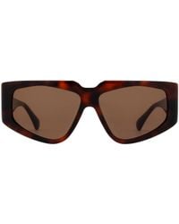 Max Mara - Geometric Frame Sunglasses - Lyst