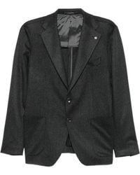 Tagliatore - Single-Breasted Suit Jacket - Lyst