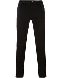 FRAME - Denim Trousers With Belt Loops - Lyst