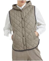 Brunello Cucinelli - Quilted Gilet - Lyst