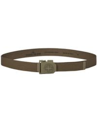 Stone Island - Logo Buckle Belt - Lyst