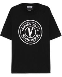 Versace Jeans Couture - Short-Sleeved T-Shirt - Lyst