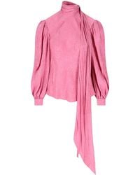 Gucci - Ribbon Twill Shirt - Lyst