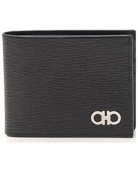 Ferragamo - Ferragamo Gancini Bi-Fold Wallet - Lyst