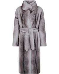 Frankie Shop - Ravello Faux Fur Robe Coat - Lyst