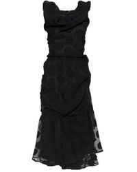 Vivienne Westwood - Ginnie Frill Midi Dress - Lyst