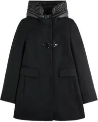 Fay - Toggle Hooded Coat - Lyst
