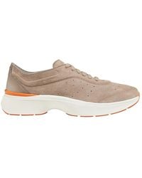 Santoni - Round Toe Sneakers - Lyst