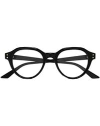 Gucci - Eyewear Round Frame Glasses - Lyst