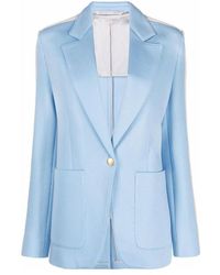 Palm Angels - Stripe Detail Tailored Blazer - Lyst