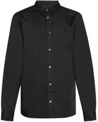 AllSaints - Shirt Hawthor - Lyst