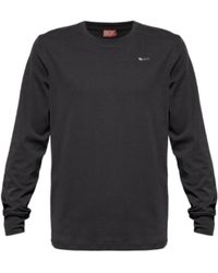 DIESEL - Miegor Long-Sleeve Logo T-Shirt - Lyst