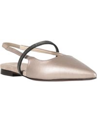 Brunello Cucinelli - Solid Color Pointed-Toe Slip-On Shoes - Lyst